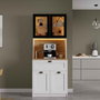 Hanah Home Nero Solo 1600-225 Soporte para Café Blanco